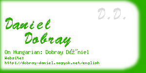 daniel dobray business card